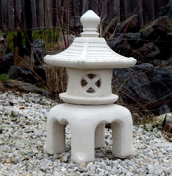 Japanische Laterne Gartenlampe Solarlampe Feng Shui NEU | eBay